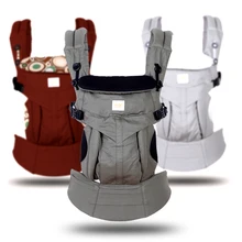Omini эргономичная 360 переноска для малышей Backpacks0-36 месяцев, переносная детская переноска на лямках, хлопковая переноска для новорожденных