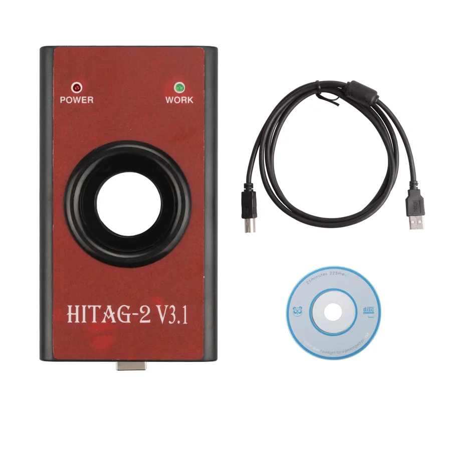 HiTag2 V3.1 программист(красный) для BMW(CAS1/2/3/3+) ad hitag2 универсальные ключи программист для bmw устройство для программирования ключа