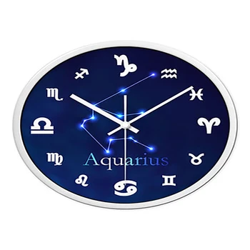 

Blue Glass Creative Art Wall Clock Beautiful Modern Designer Wall Clocks Home Decor Horloge Murale Watches For Kitchen 52w334