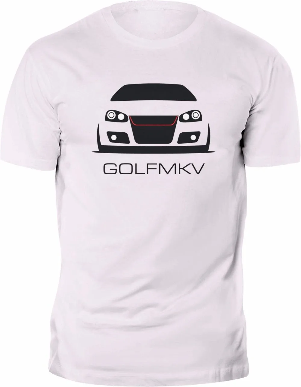 WickedArtz Cartoon Car Black Lupo Mens 100/% Cotton White T-shirt
