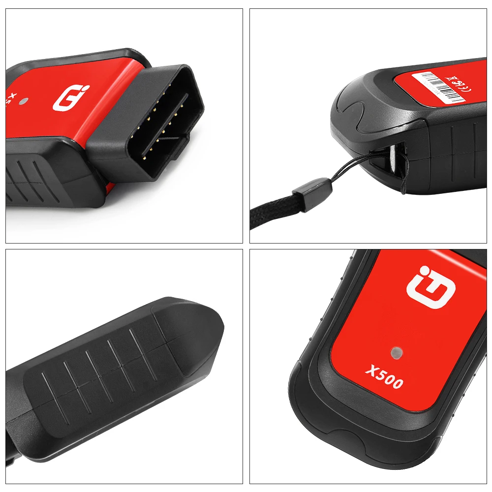 XTUNER-X500 X500 OBDII диагностический кабель+ сброса масла+ DPF+ Батарея+ ABS+ EPB+ Система контроля давления в шинах+ IMMO+ форсунки системы питания с общей топливной сканер для Android Поддержка нескольких языков
