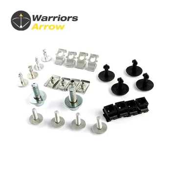 

8D0805121YC 4A0805121A 4A0805163 4F0805163 90342504 YZBLSB5 For Audi A6 C6 26x Engine Protection Pan Hardware Kit Pin Clip Nut