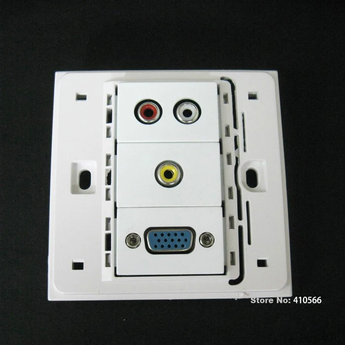 AV+ VGA socket with mark 7