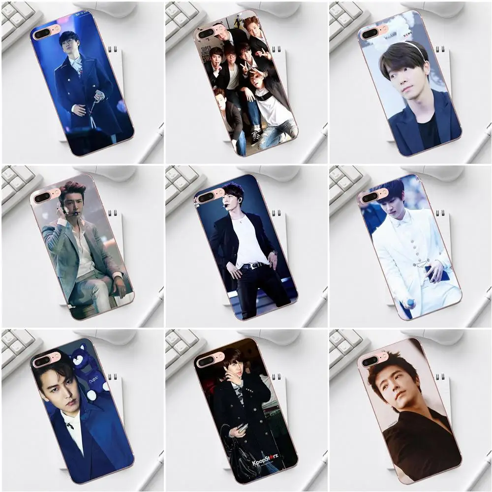 

Soft Mobile Phone Super Junior Donghae Ryeowook For Galaxy Alpha Core Prime Note 4 5 8 S3 S4 S5 S6 S7 S8 S9 mini edge Plus