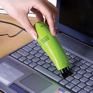 

50pcs Free Shipping Pocket Brush Keyboard USB Dust Collector Vaccum Cleaner Computer Clean Tools
