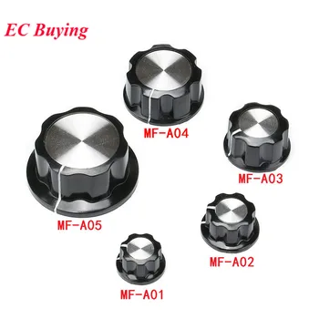 

10pcs Potentiometer Knob Cap 6mm Hole MF-A01 MF-A02 MF-A03 MF-A04 MF-A05 Rotary Switch Knobs Caps