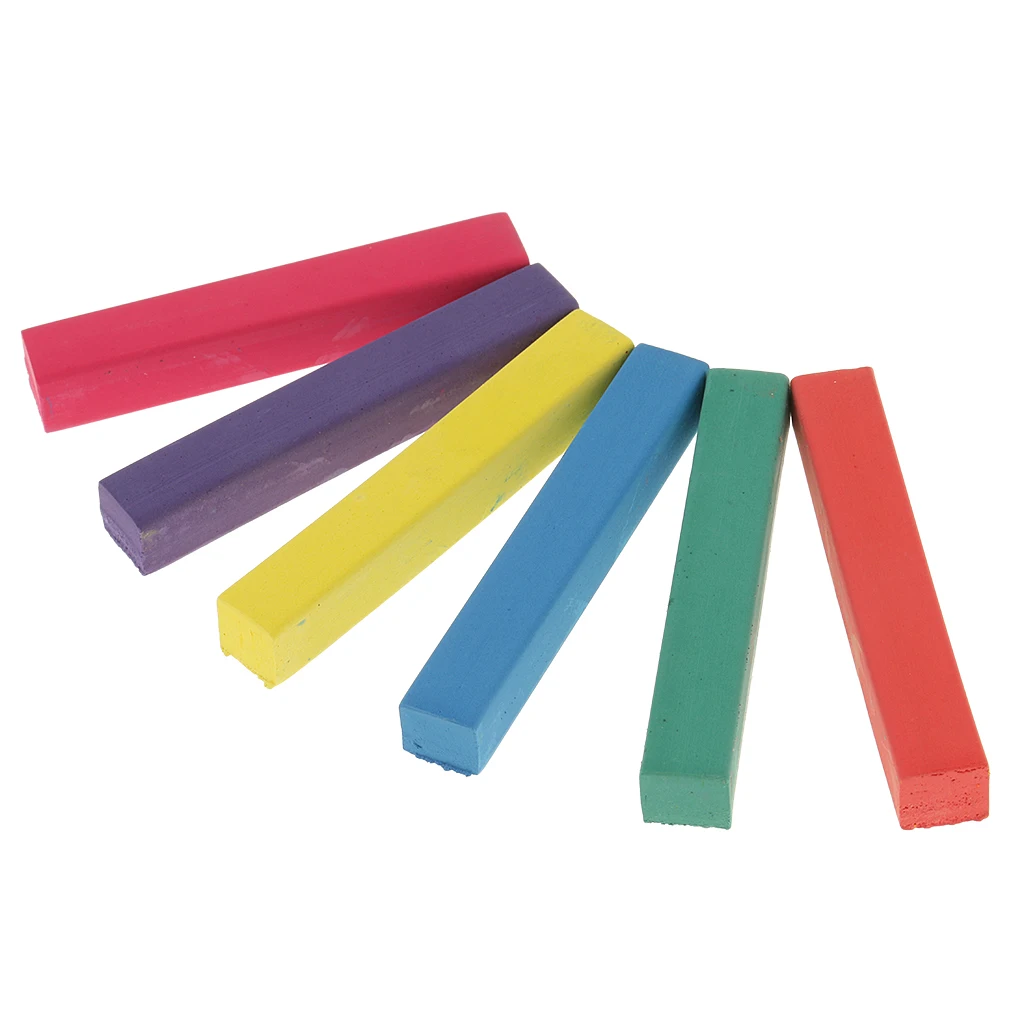 Hot Selling 6PCS Hair Color Dye Chalk DIY Temporary Wash-Out Tint Pastels New Professional salon Tool