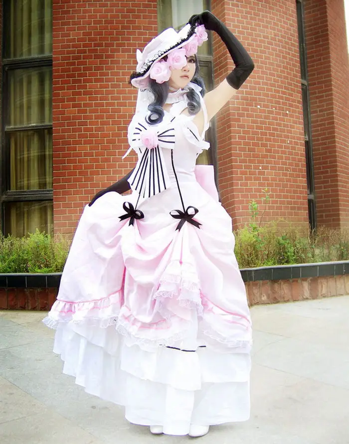 Pink Party Dress Cosplay Fashion Dresses