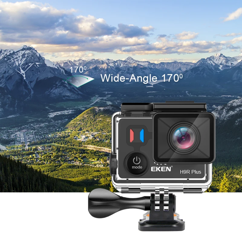 Eken H9R Plus Экшн камера Ultra HD 4K A12 4 k/30fps 1080 p/60fps для Panasonic 34112 14MP go Водонепроницаемая wifi