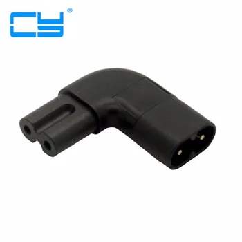 

Figure 8 IEC 320 IEC320 iec C7 to C8 90 Degree Left & Right Angled AC Power Adapter Male Female Extension connector