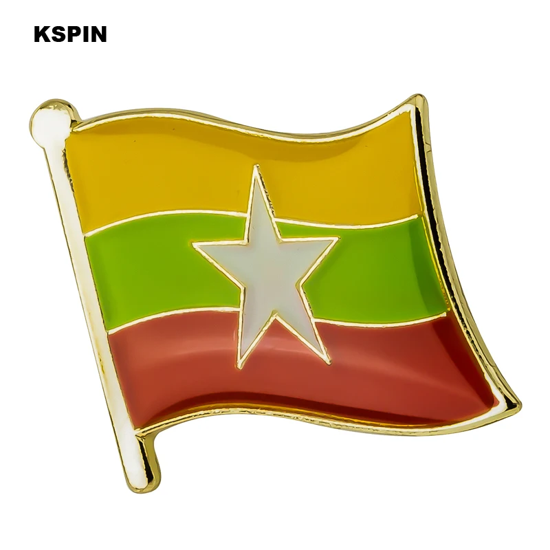 pride Flag Badge Flag Brooch National Flag Lapel Pin International Travel Pins Collections XY0349