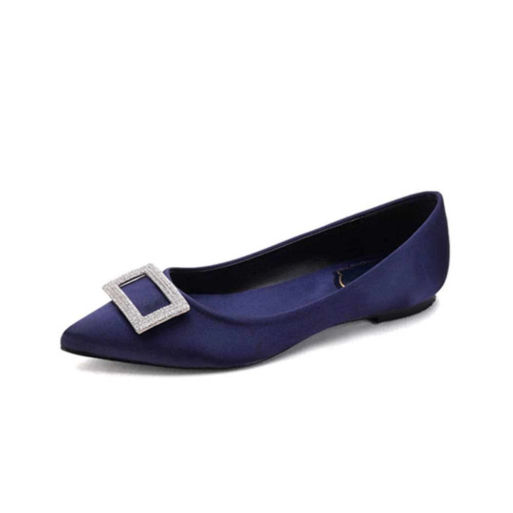 slip on pointed toe flats