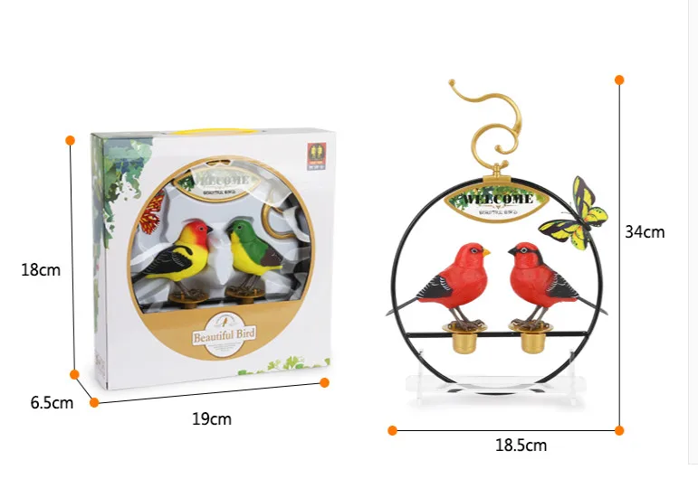 Мини электрические игрушки для домашних животных для мальчиков Крытый подарок с имитирующим звуком птицы звучание