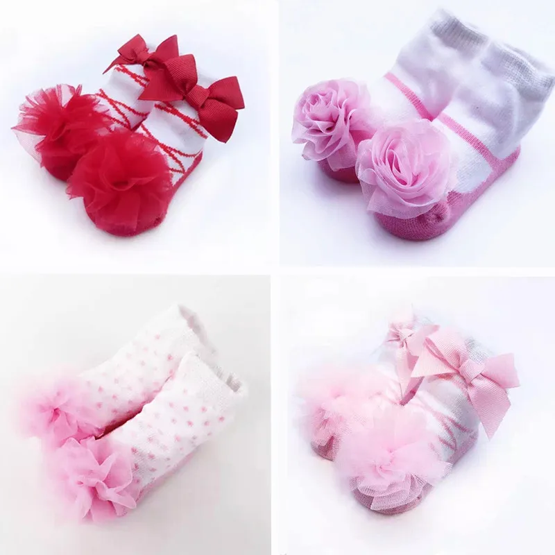 Buy 2018 Baby Girl Socks Cotton Newborn Kids Christmas