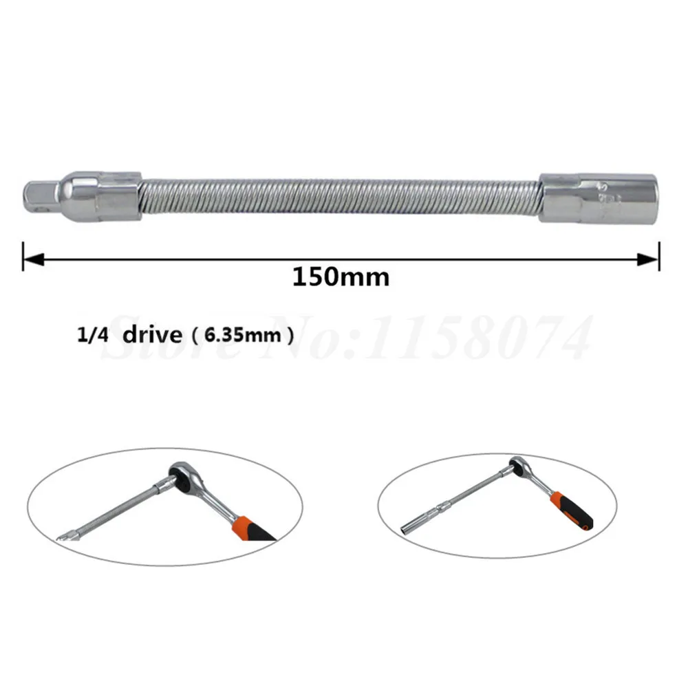 Flexible Extension Bars Socket Tool Ratchet