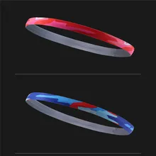 Спортивные резинки по заказу абсорбент лента для волос для йоги для бега на открытом воздухе Фитнес крутая бандана анти впитывает пот и повязка на голову, головная повязка с принтом