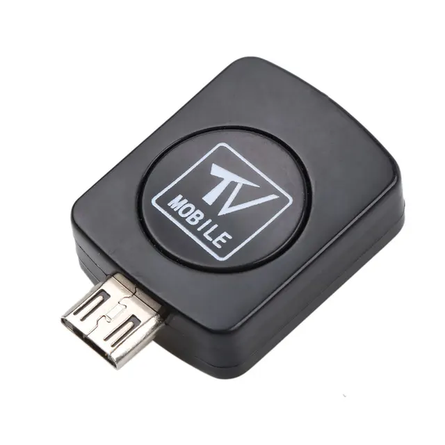 kebidumei USB OTG Micro USB DVB-T tuner Mini TV receiver Dongle DVB T HD Digital TV HDTV Satellite Receiver with Antenna