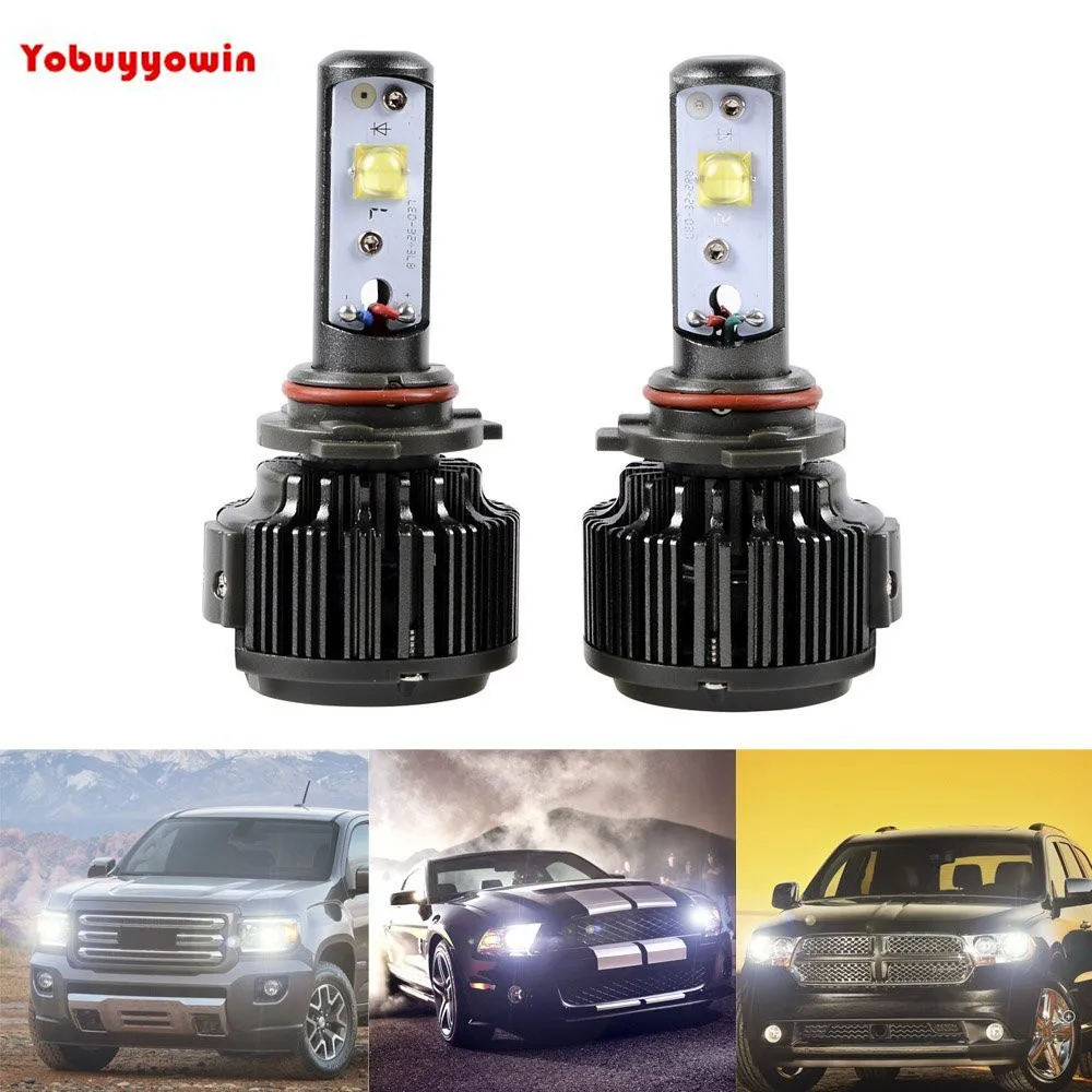 Пара супер яркий 6000K 30W IP68 3600LM CREE XHP50 чип светодиодный 9006 HB4 9012 лампа для фар с