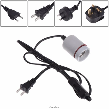 

Lamp Base Holder EU/AU/UK/US Plug Heater Half Ceramic For Reptile Infrared Heat Emitter Bulb Amphibians Habitat Light