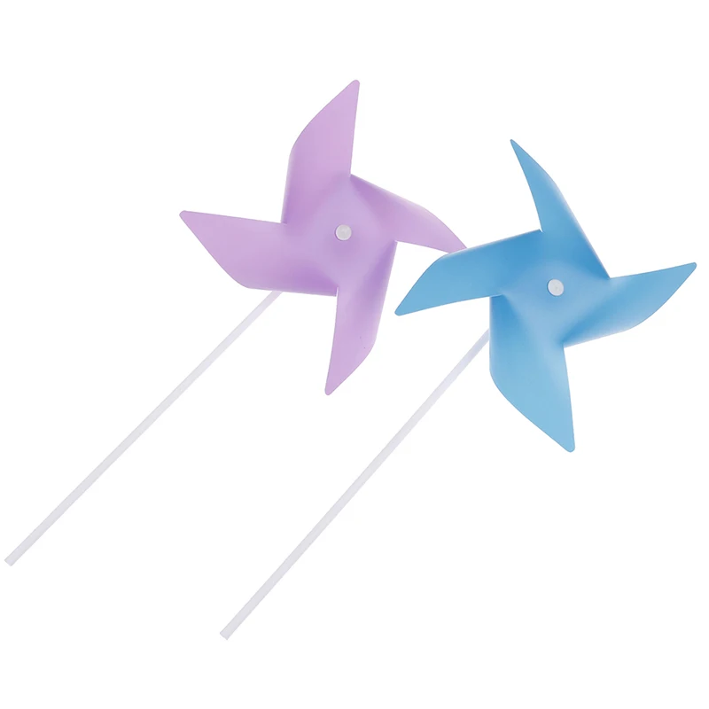 10 шт./лот красочная ветряная мельница игрушки Pinwheel само сборка детская игрушка