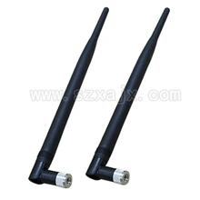 JX антенна 2 шт 2,4G 7dBi усилитель сигнала Wi-Fi беспроводная Lan всенаправленная RP-SMA антенна для беспроводного wifi роутера Быстрая