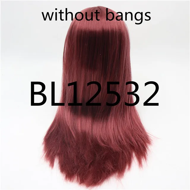 blyth doll icy wig only rbl scalp and dome hair straight hair soft hair toy scalp 10