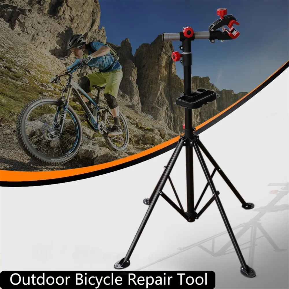

New Wall Mount Heavy Duty Bike Bicycle Mechanic Repair Tool Cycling Folding Clamp MTB Wall Mount Repair Tool Stand