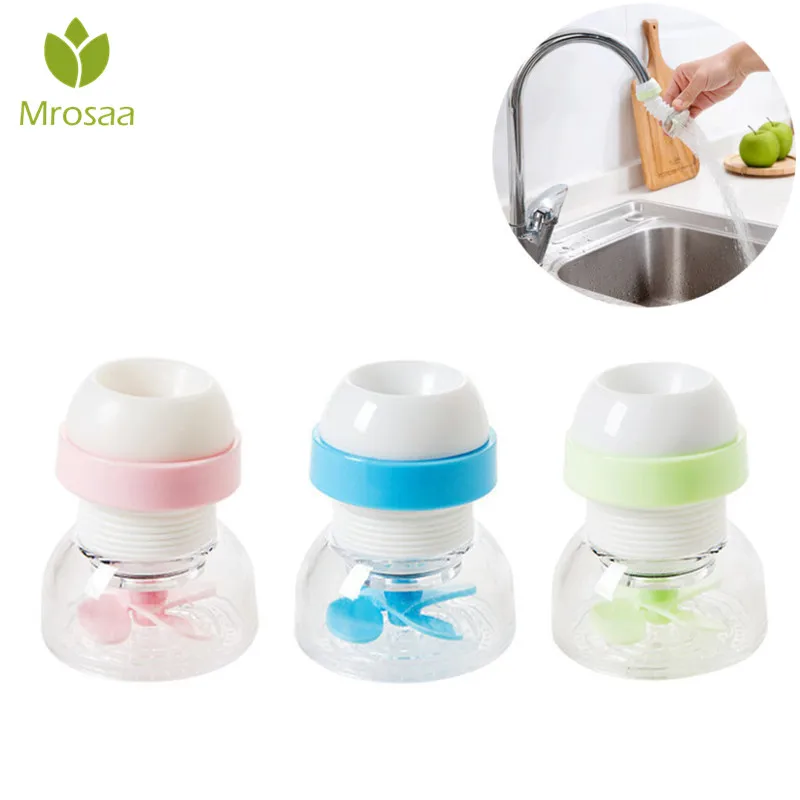 

Rotate Adjustable Kitchen Water Saving Faucet Splash Bathroom Shower Sprays Head Aerators for Dia. 16-19mm Faucets Taps