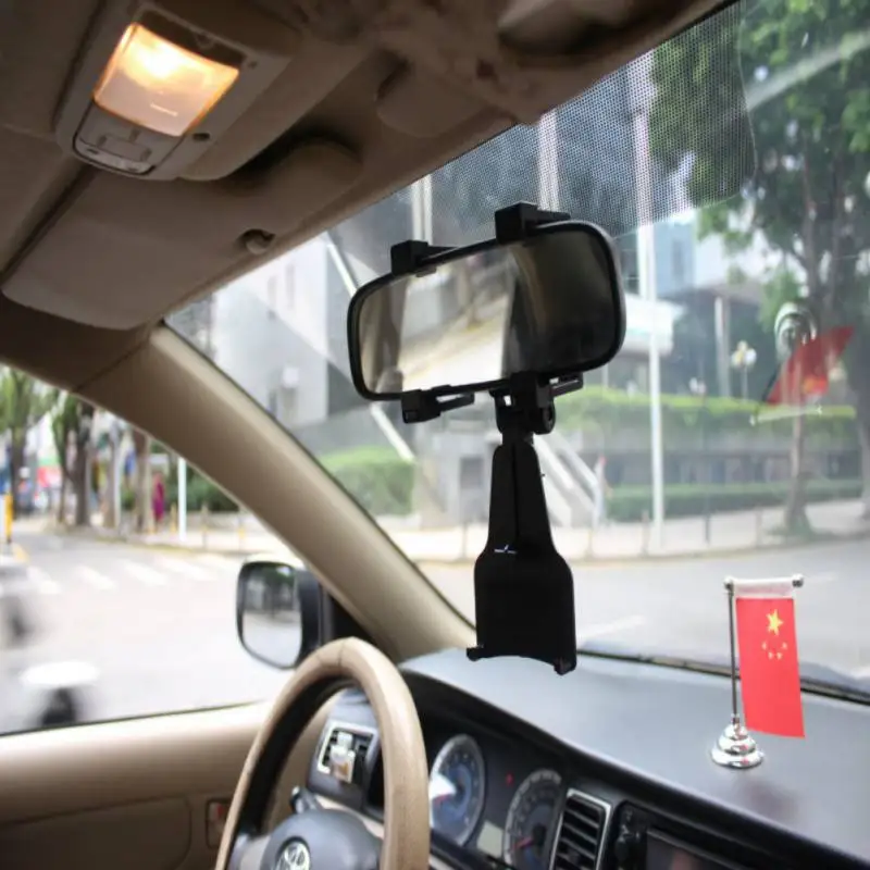  Auto Handy Halter Auto Rückspiegel Montieren Telefon Halter 360 Grad Für iPhone Samsung GPS Smartph