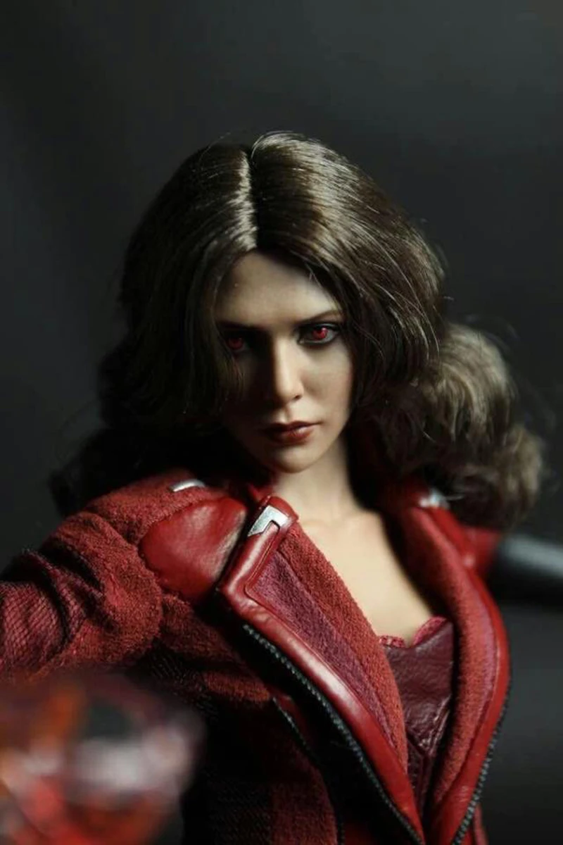 1/6 Scarlet Witch 2.0 Battle suit Clothes Set Clothes Set For 12 inches PH Doll Body Figure