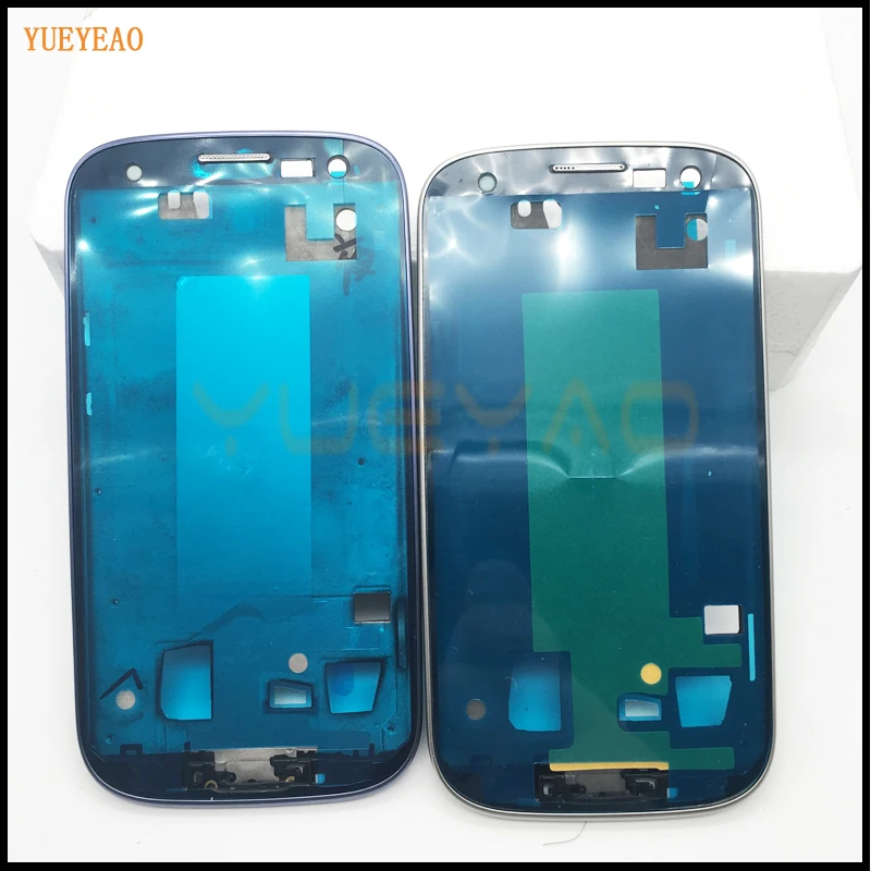 YUEYAO Корпус рамка Передняя Крышка для samsung Galaxy S3 III i9300 ЖК + передний ободок средней