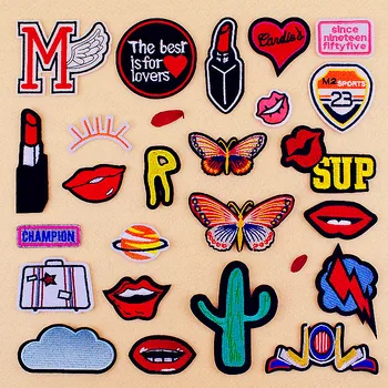 

Fashion new badge cloth patch cowboy pants clothes decoration repair hole cloth small embroidered decal