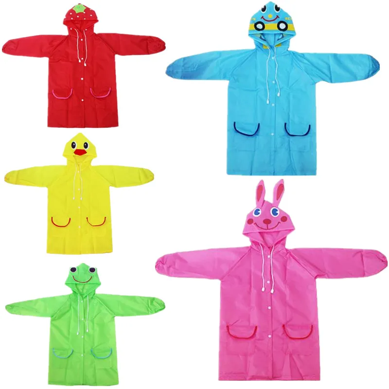 1 шт. милый детский дождевик Детский водонепроницаемый для детей|kids raincoat|raincoat for