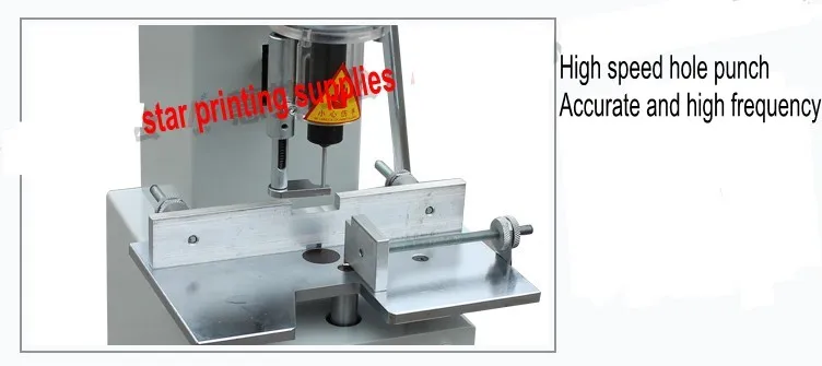 Электрический бумажный Дырокол машина, бумага переплетная машина одно отверстие бурения для тегов, меню, квитанции