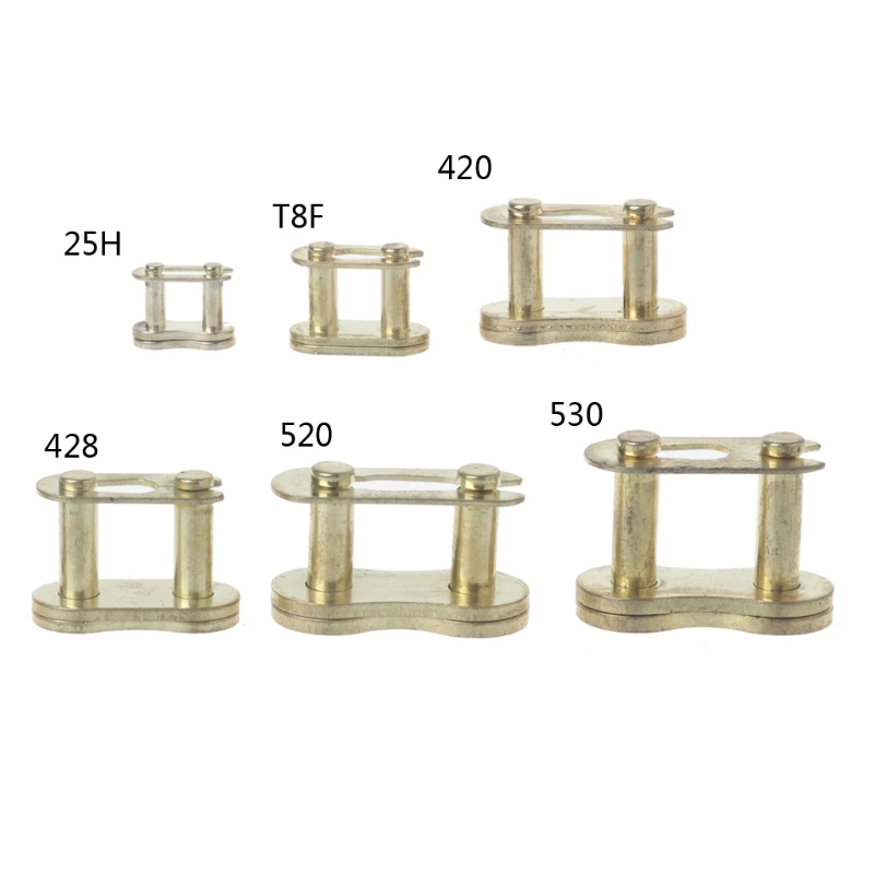 

Motorcycle Chain Buckle Ring Link 25H# T8F# 420# 428# 520# 530# Motorcycle Chain & Transmission Kit