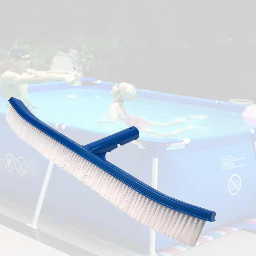 Изогнутая щетка для бассейна настенная щетка для чистки метлы щетка для чистки бассейна инструмент для СПА Аксессуары для бассейна