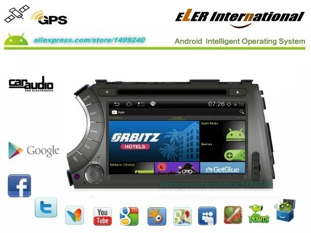 Top For SsangYong Actyon 2005~2013 - Car Android GPS Navigation Radio TV DVD Player Audio Video Stereo Multimedia System 4