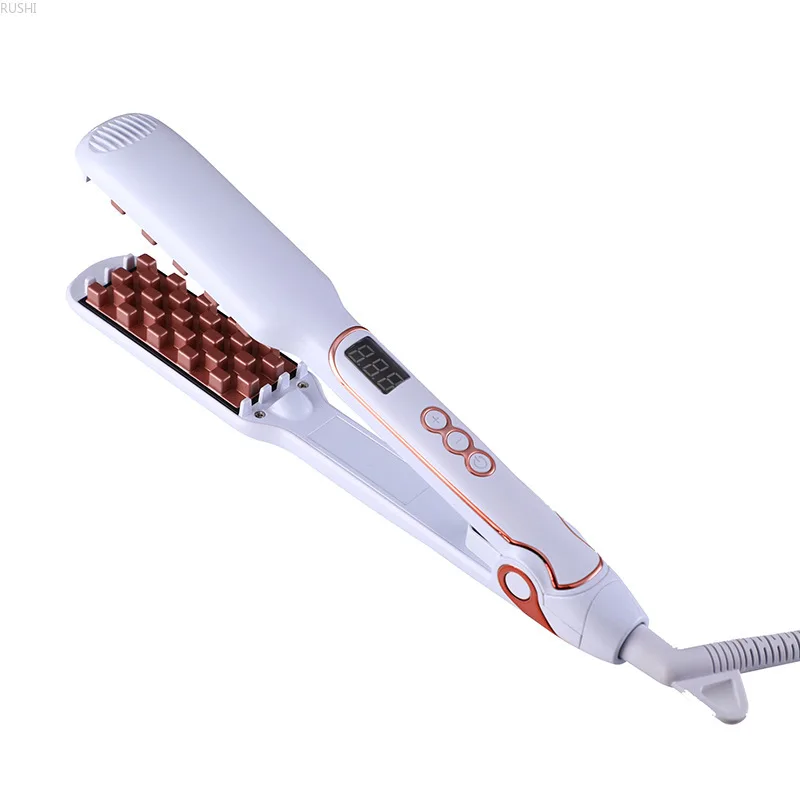 

New Volumizing Hair Iron Hot Curlers Lock Design Digital LED Display Long and Short Hair Styling fashion Straightening Irons