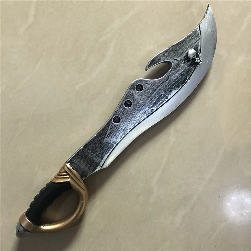 

1:1 Cosplay Knight Pirate Skeleton Chopper Axe Movie Game Anime Weapon Prop Role Play PU Action Figure Model Halloween 53