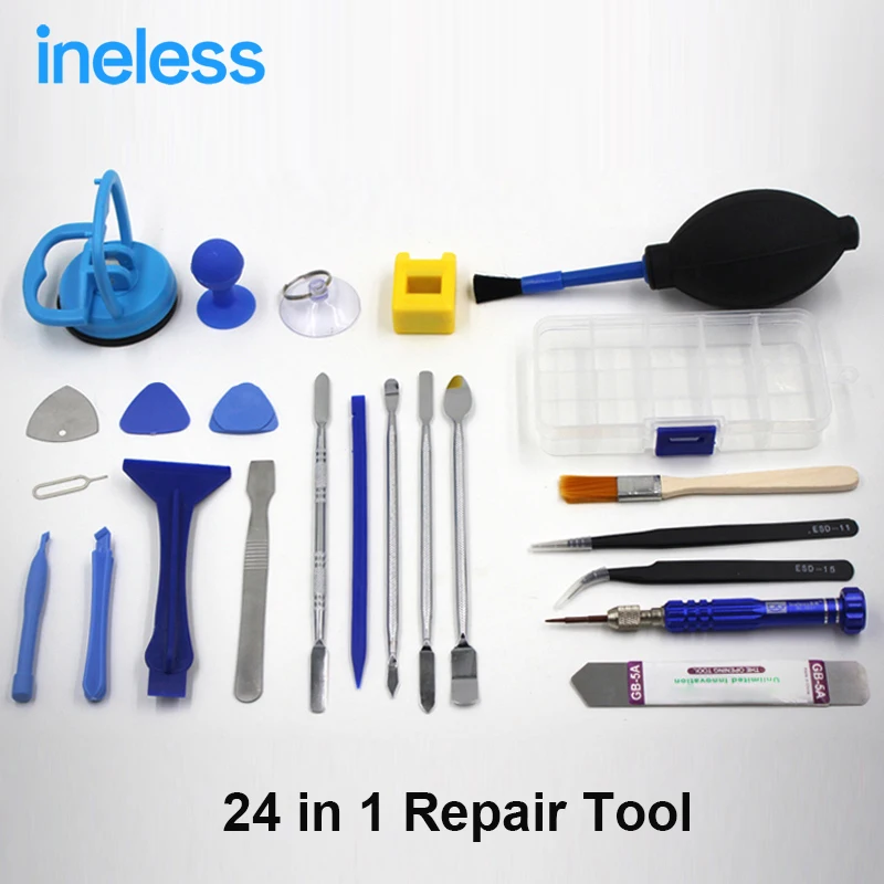 24 in 1 Mobile Phone Repair Tools Kit Spudger Pry Opening ... 24 in 1 Mobile Phone Repair Tools Kit Spudger Pry Opening ...