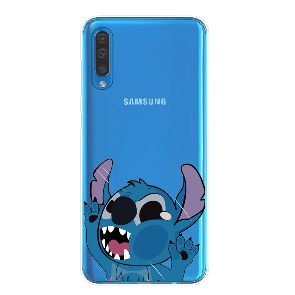 С рисунком героев из мультфильмов, телефонные чехлы для Coque samsung A10 A20 A30 A40 A50 A60 A70 A80 A6 A8 плюс A7 A9 Мягкая силиконовая накладка на заднюю панель