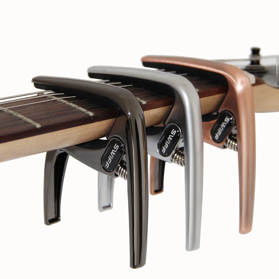 SWIFF K8 Metal Guitar Capo Guitar Accessories Acoustic Electric Capo Music Gifts