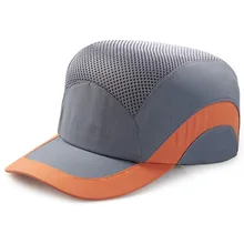 Bump Кепки защитный шлем рабочая обувь шляпа дышащий безопасности легкий шлемы Бейсбол Стиль для внешних двери работников GMZ-28