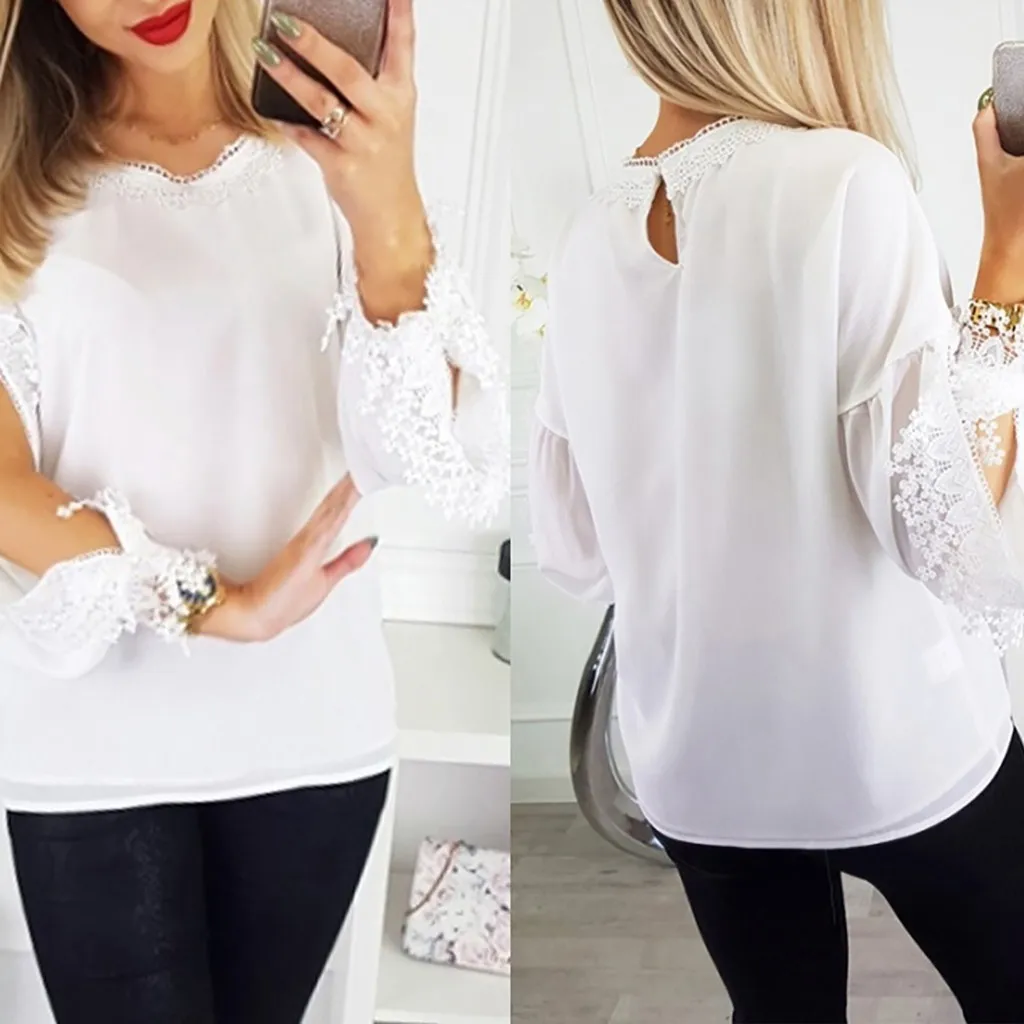 

Women Fashion Irregular O-Neck Short Sleeve Button Top T Shirt Ladies 2019 New Drop Shipping