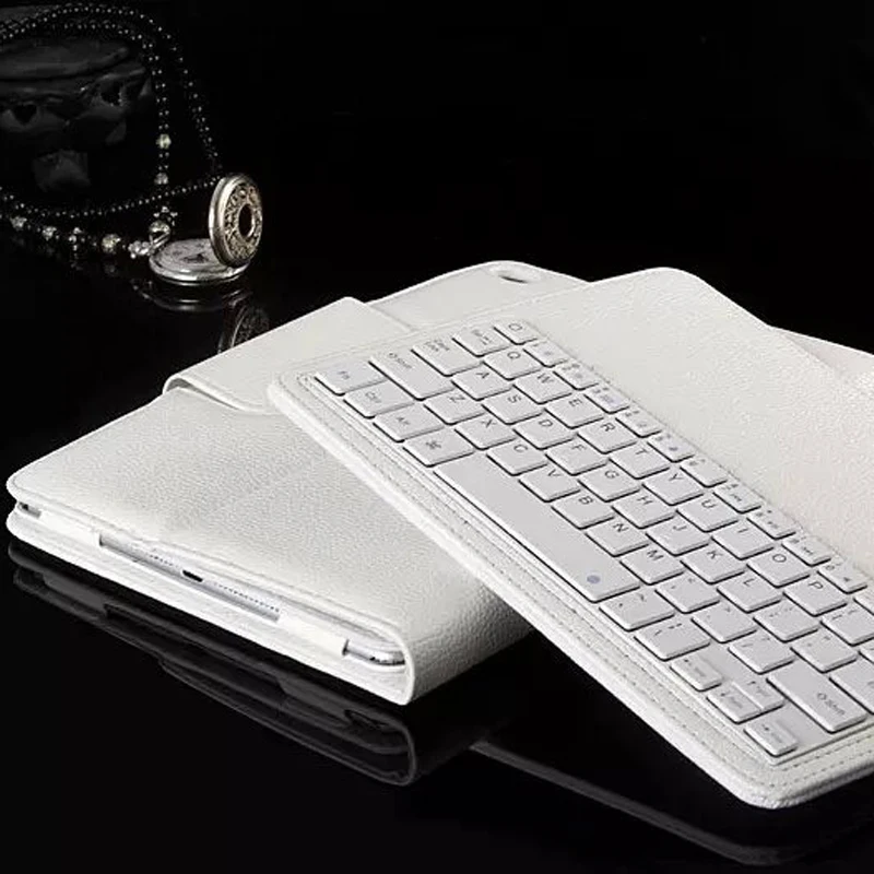 2 in 1 Removable Wireless Bluetooth Keyboard PU Leather Stand Case Cover For Apple iPad Pro 12.9 inch Keyboard Stand Case