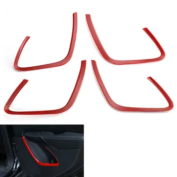 

Inner Door Moulding Decortive Cover Trim Strip Decoration ABS 4pcs For 2014-2016 Cherokee Car Styling