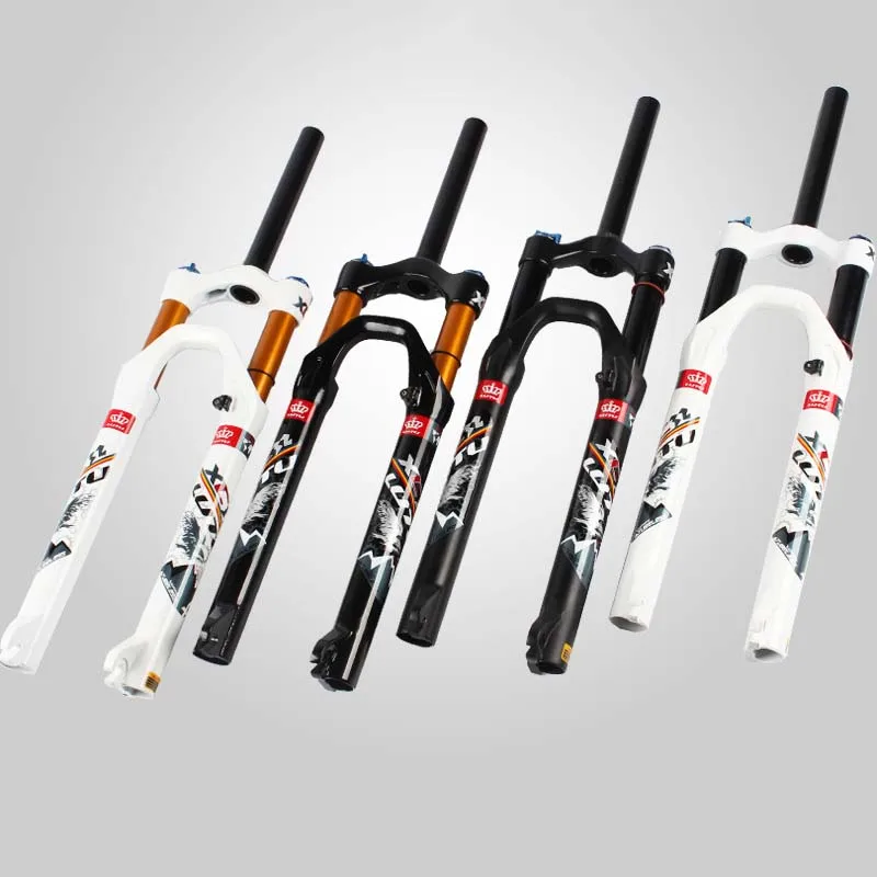 Mountain Bike Shock forks Suspension Fork 26" 1/1 8"/28.6 mm tube100mm