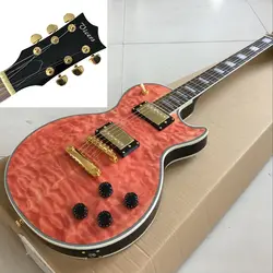 Custom shop. Custom 60 электрогитара. золотистые металлические части gitaar. Стандартный оригинальная Гитара. Музыкальные инструменты. Корпус из