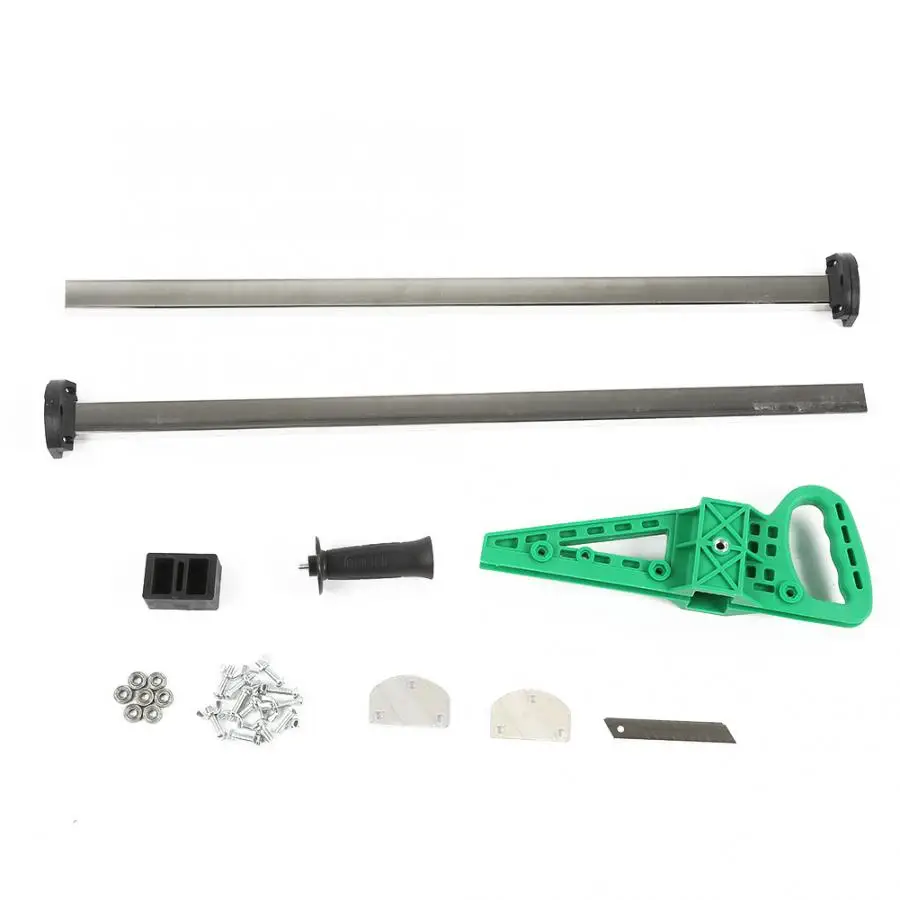 

Stainless Steel Manual Gypsum Board Cutter Hand Push Drywall Cutting Tool Garden Tool Parts