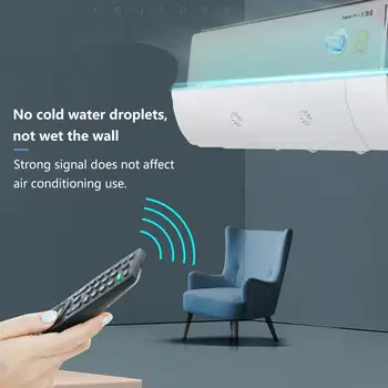 

Air Conditioning Windshield Retractable Wall Mounted Universal Air Outlet Windshield Vent Deflector for Air Conditioner